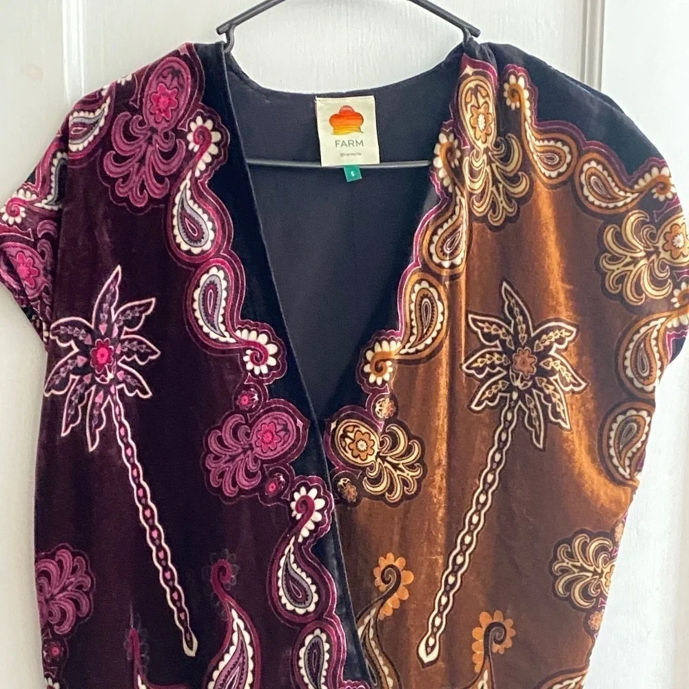Farm Rio | Sweet Mermaids Top | Small